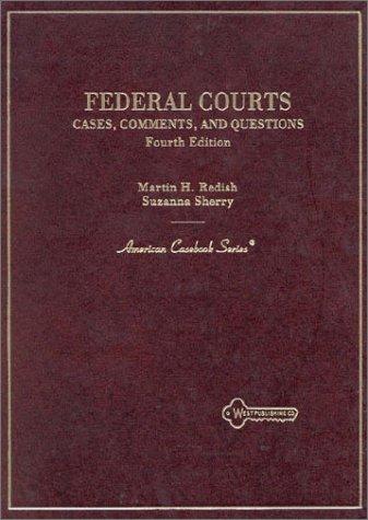 Cover for Federal courts