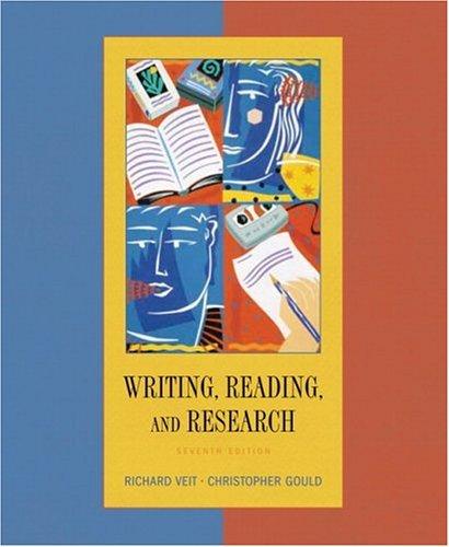 Cover for Writing, Reading, and Research (7th Edition)