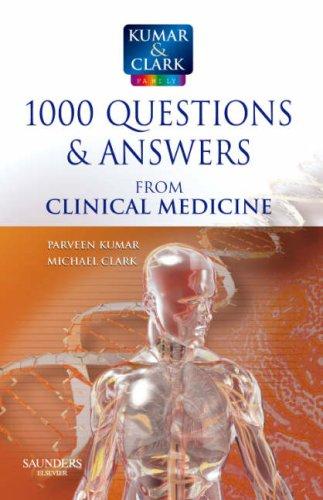 Cover for 1000 Questions and Answers from Clinical Medicine