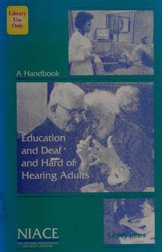 Cover for Education and Deaf and Hard of Hearing Adults
