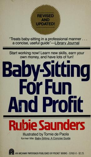 Cover for Baby Sitting for Fun and Profit