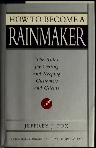 Cover for How to become a rainmaker