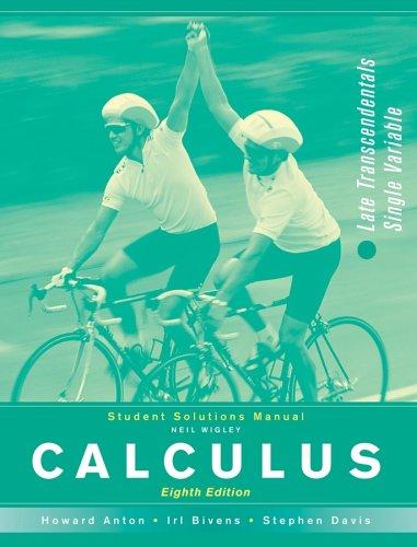 Cover for Calculus, Student Study Guide: LT Combined