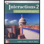 Cover for Interactions 2: Listening/speaking
