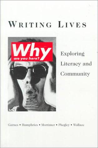 Cover for Writing lives