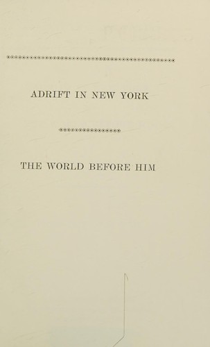 Cover for Adrift in New York