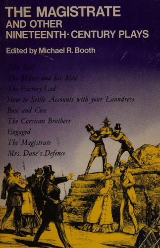 Cover for The magistrate and other nineteenth-century plays