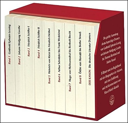 Cover for Der Kanon. Dramen