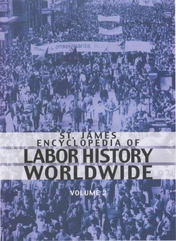 Cover for Encyclopedia of Labor History Worldwide