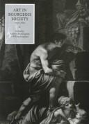 Cover for Art in bourgeois society, 1790-1850 /edited by Andrew Hemingway & William Vaughan.