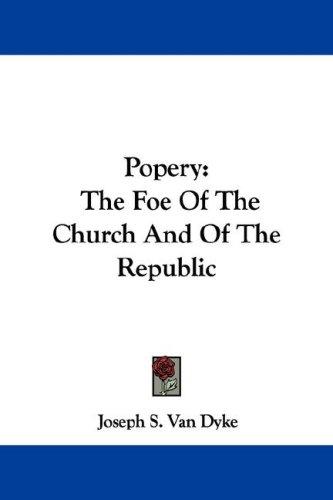 Cover for Popery