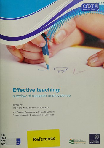 Cover for Effective teaching