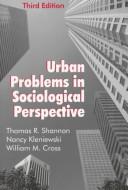 Cover for Urban problems in sociological perspective