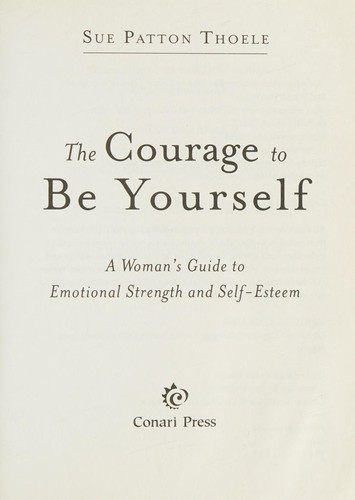 Cover for Courage to Be Yourself