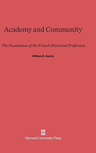 Cover for Academy and Community