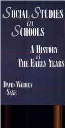 Cover for Social Studies in Schools