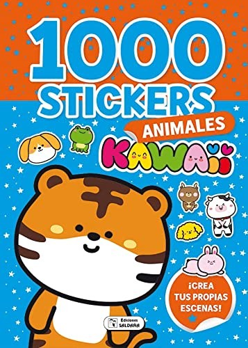 Cover for 1000 STICKERS KAWAII ANIMALES