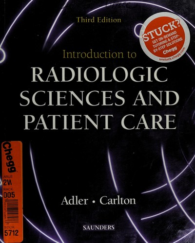 Cover for Introduction to radiologic sciences and patient care