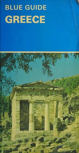Cover for Blue guide Greece