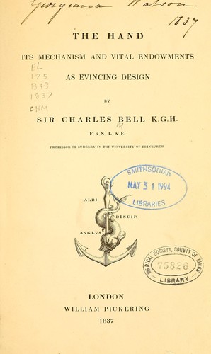 Cover for The hand