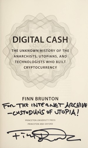 Cover for Digital cash