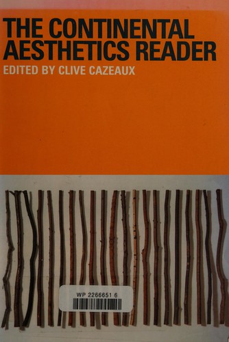 Cover for The continental aesthetics reader