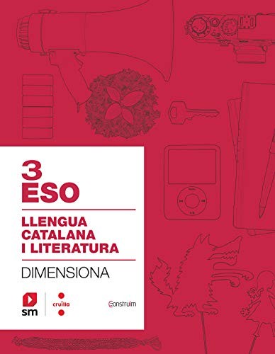 Cover for Quadern Llengua catalana i literatura. 3 ESO. Dimensiona. Construïm