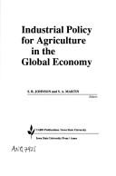 Cover for Industrial policy for agriculture in the global economy