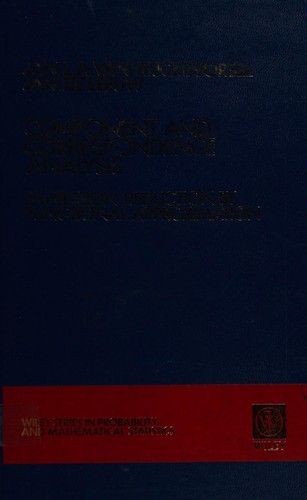 Cover for Component and correspondence analysis