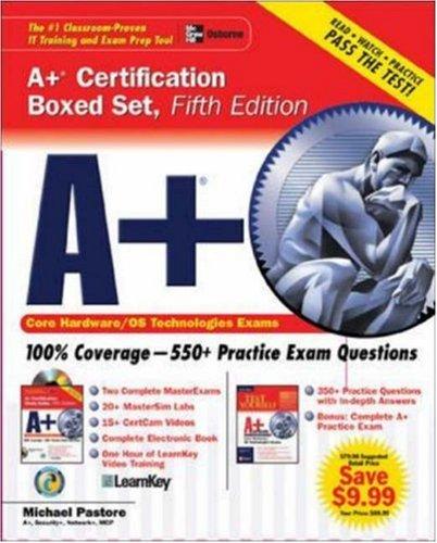 Cover for A+ Certification Boxed Set, Fifth Edition (Certification Press)
