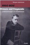 Cover for Studien und Materialien zur Musikwissenschaft, Bd. 25: Hugo Wolf. Skizzen und Fragmente