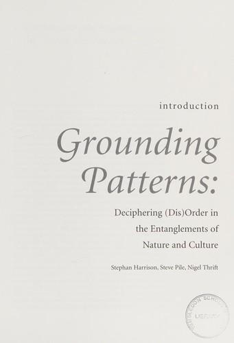 Cover for Patterned ground