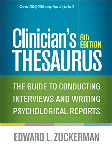 Cover for Clinician's Thesaurus, 8th Edition
