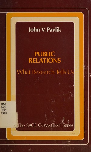 Cover for Public relations