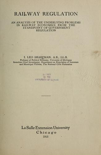 Cover for Railway regulation