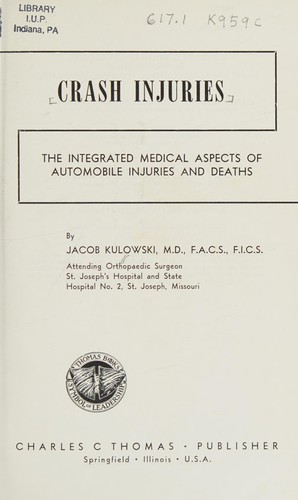Cover for Crash injuries