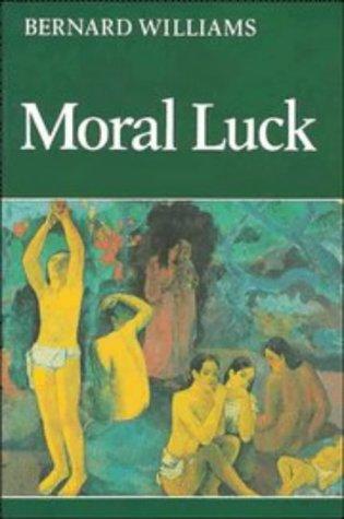 Cover for Moral Luck