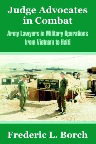 Cover for Judge Advocates In Combat