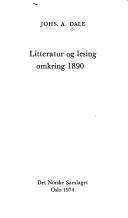 Cover for Litteratur og lesing omkring 1890