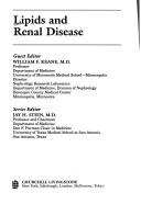 Cover for Lipids and renal disease