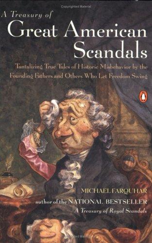 Cover for A treasury of great American scandals