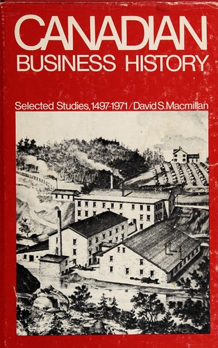 Cover for Canadian business history