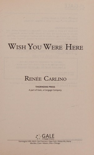 Cover for Wish You Were Here