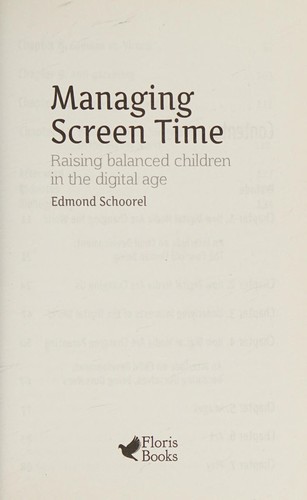 Cover for Managing Screen Time
