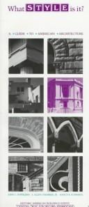 Cover for What Style Is It?