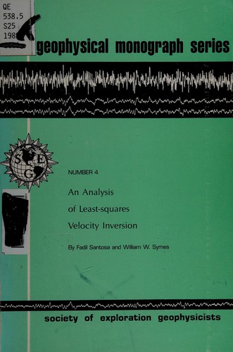 Cover for An analysis of least-squares velocity inversion
