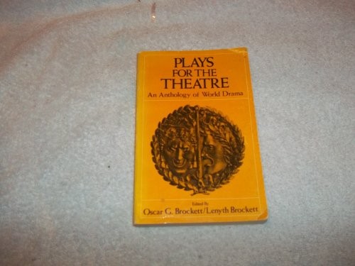Cover for Plays for the theatre