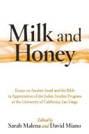 Cover for Milk and Honey