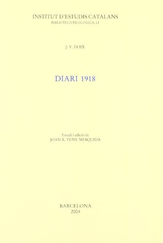 Cover for Diari 1918