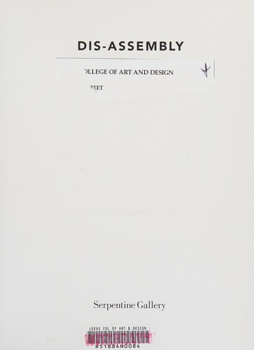 Cover for Dis-assembly
